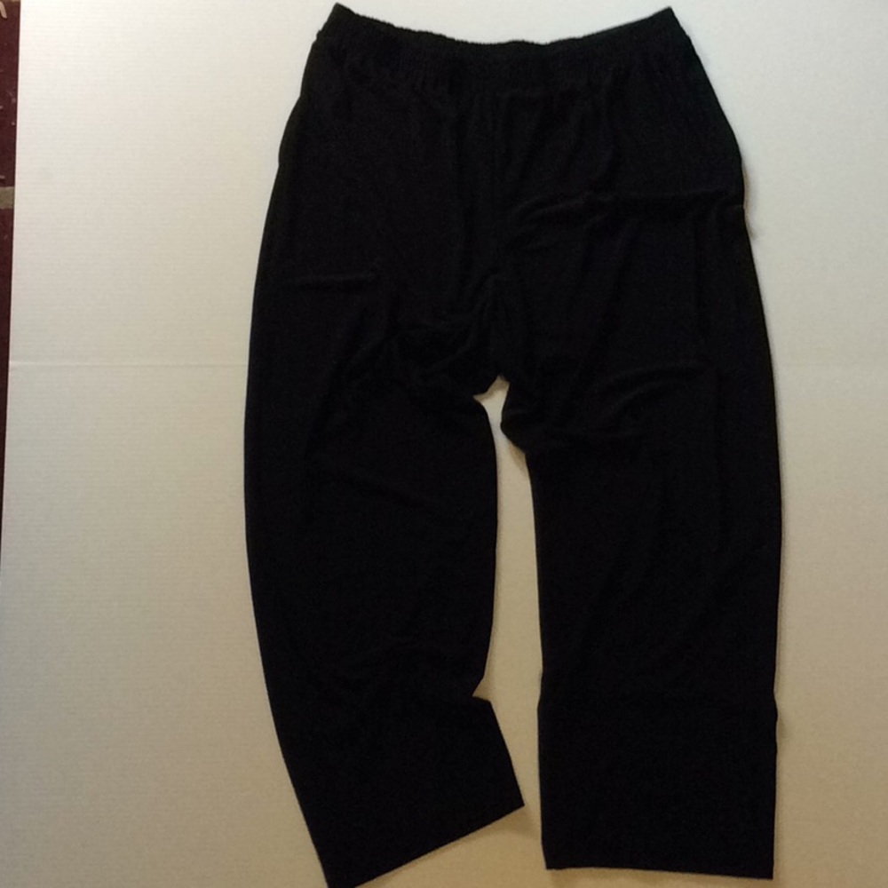 Alfred dunner Classic fit pant, black, size 16.